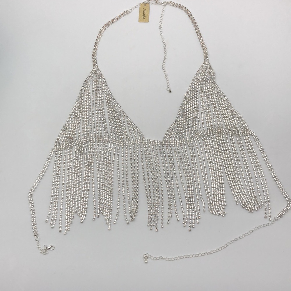 Natasha Rhinestone Bralette - Picture 5 of 7